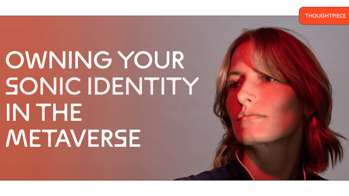 Sonic Identity in the Metaverse by Emilie Kannekens
